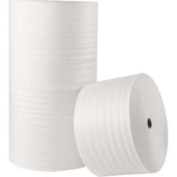 Box Packaging Global Industrial„¢ UPSable Air Foam Roll, 12"W x 350'L x 1/8" Thick, White, 1 Roll FWUPS18S12